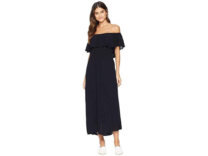 Amuse Society Vista Del Valle Dress (black) Women's Dress