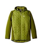 Jack Wolfskin Kids Grassland Hybrid Jacket (infant/toddler/little Kids/big Kids) (fern) Boy's Coat