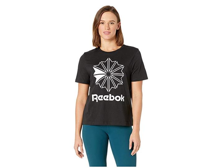 Reebok Activchill Graphic T-shirt (black/white) Women's T Shirt