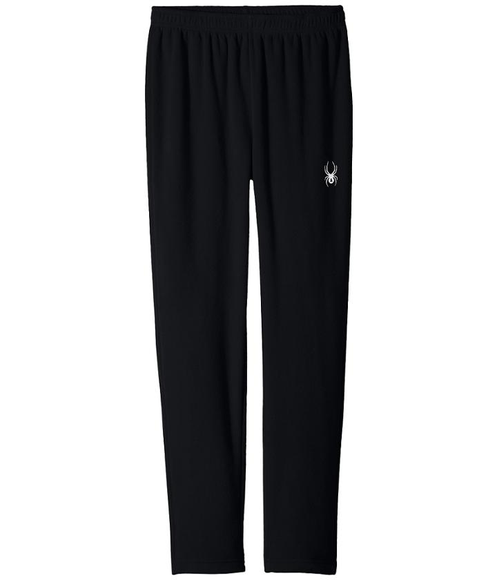 Spyder Kids Momentum Fleece Pants (big Kids) (black) Boy's Casual Pants