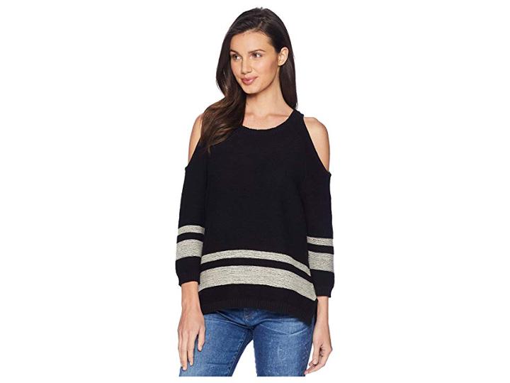 Rvca Marked Top (black) Women's Clothing