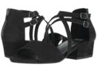 Eileen Fisher Kyra (black Tumbled Nubuck) Women's 1-2 Inch Heel Shoes