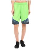 Nike Elite Basketball Short (action Green/photo Blue) Women's Shorts