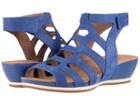 Dansko Valentina (blue Milled Nubuck) Women's  Shoes