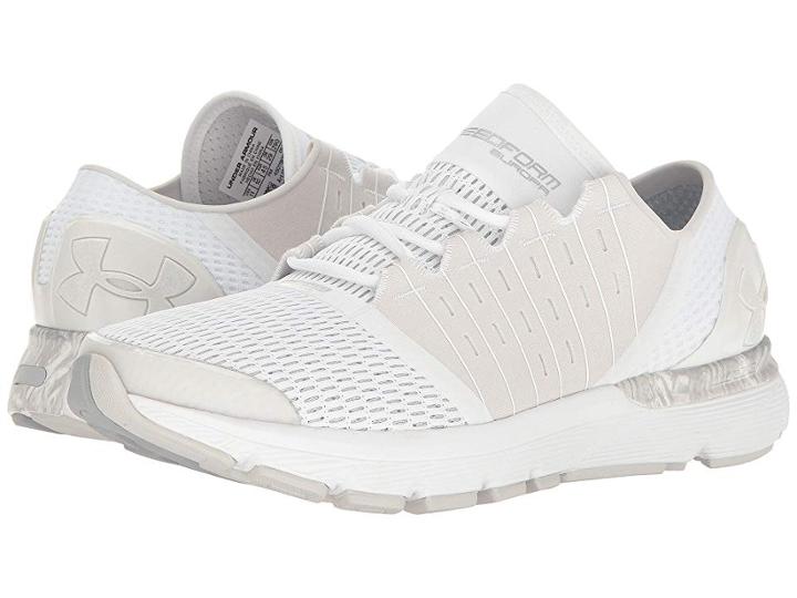 Under Armour Ua Speedform Europa City Record (white/glacier Grey/white) Men's Running Shoes