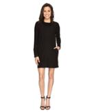 Culture Phit Lyanna Long Sleeve Cowl Neck Dress (black) Women's Dress