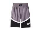 Nike Kids Kevin Durant Elite Basketball Shorts (little Kids/big Kids) (gunsmoke/black/white) Boy's Shorts