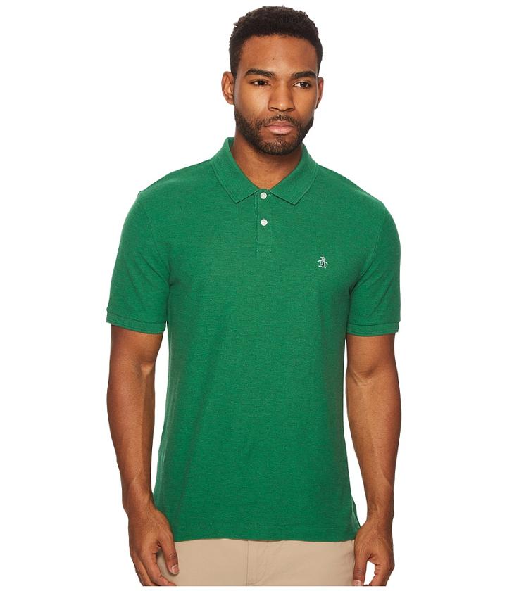 Original Penguin Daddy-o Polo 2.0 (shady Glade) Men's Short Sleeve Pullover