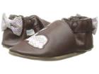 Robeez Hopping Haley Soft Sole (infant/toddler) (brown) Girls Shoes