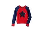 Tommy Hilfiger Kids Star Sweater (big Kids) (haute Red) Girl's Sweater