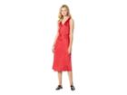 Lilla P Wrap Dress (red) Women's Dress