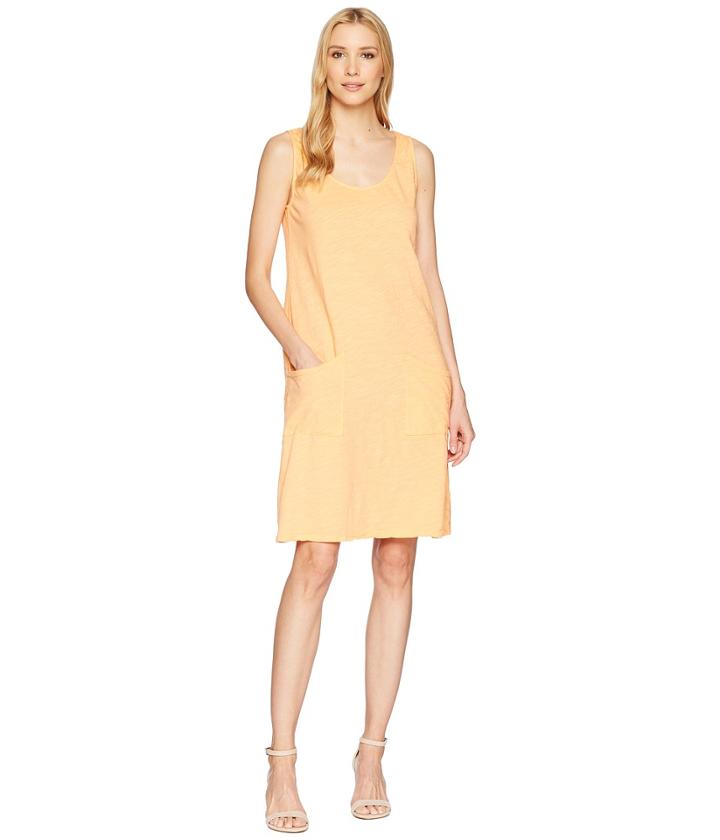 Fresh Produce Drape Dress (tangerine) Women's Dress
