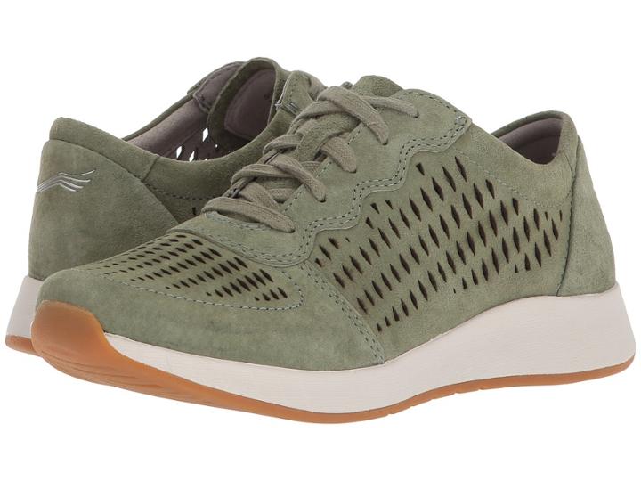 Dansko Charlie (sage Suede) Women's  Shoes