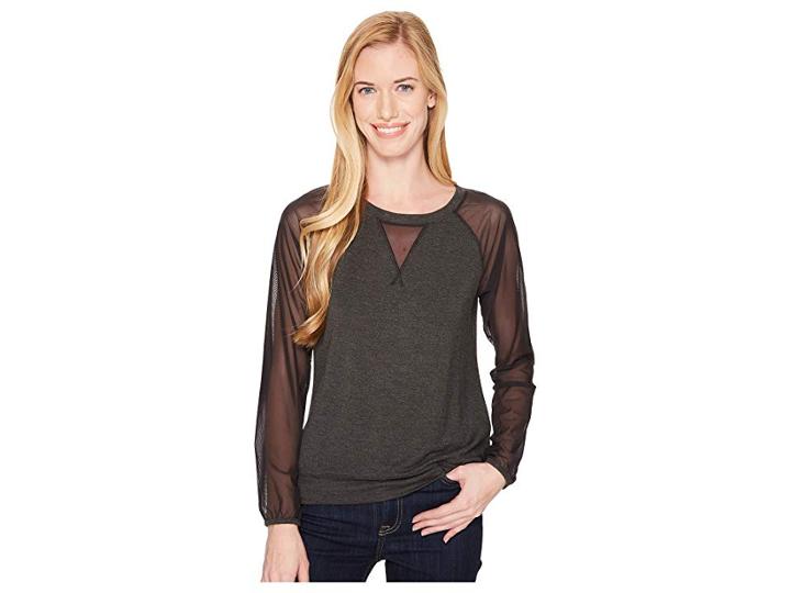 The North Face Vision Pullover (tnf Black Heather) Women's Sweatshirt