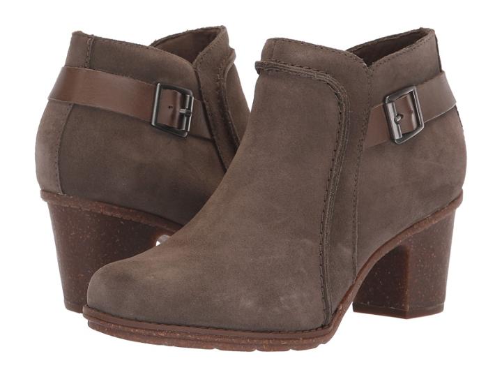 Clarks Sashlin Ester (grey Clay Suede) Women's Shoes