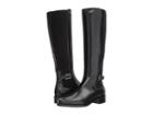 Aquatalia Noella (black Calf) Women's Dress Zip Boots