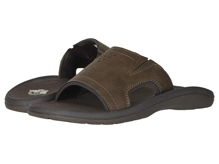 Dockers Landing (dark Brown Distressed) Men's Sandals