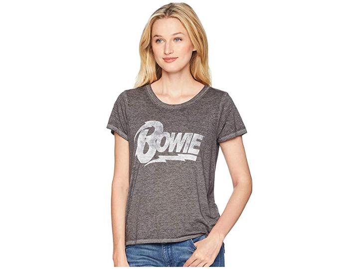 Lucky Brand David Bowie Tee (lucky Black) Women's T Shirt