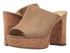 Charles By Charles David Miley (taupe Microsuede) Women's Clog/mule Shoes