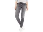 Hudson Collin Mid-rise Skinny Jeans In Black Coral (black Coral) Women's Jeans