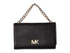 Michael Michael Kors Deco M Quilt Belt Bag (black/light Polished Gold) Women's Belts