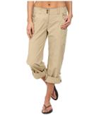 Exofficio Nomadtm Roll-up Pant (light Khaki) Women's Casual Pants
