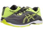 Asics Gt-2000 6 Lite-show (dark Grey/dark Grey/safety Yellow) Men's Running Shoes