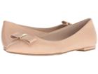 Cole Haan Elsie Bow Skimmer Ballet Flat (nude Leather) Women's Shoes