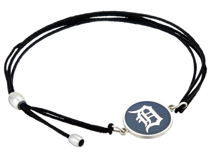 Alex And Ani Detroit Tigers Kindred Cord Bracelet (sterling Silver) Bracelet