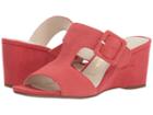 Anne Klein Nilli (coral Suede) Women's Wedge Shoes
