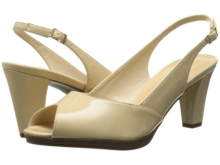 Bella-vita Liset Ii (nude Patent) Women's Sandals