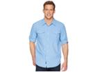 Exofficio Bugsaway(r) Chios Long Sleeve Shirt (silverlake) Men's Long Sleeve Button Up