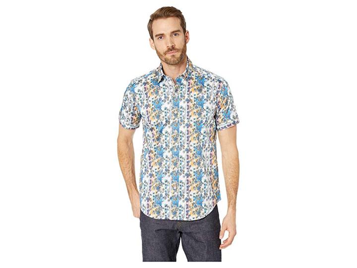 Robert Graham Gaspar Tailored Fit Sports Shirt (multi) Men's Clothing