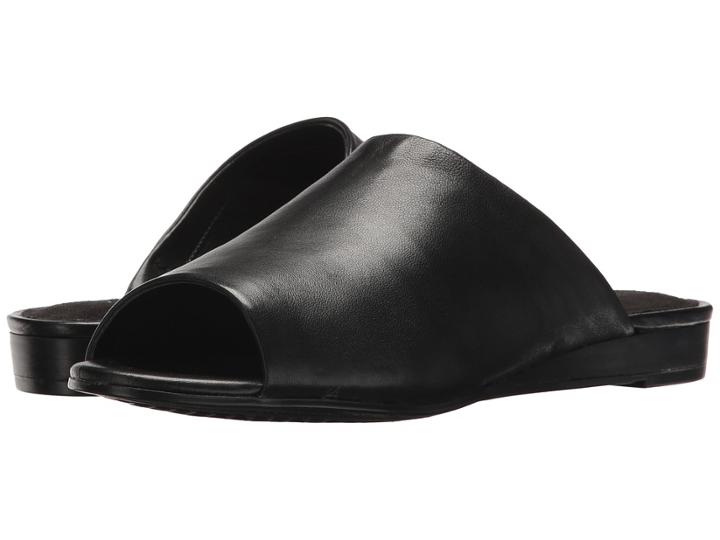 Aerosoles Bitmap (black Leather) Women's Sandals