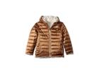 The North Face Kids Reversible Mossbud Swirl Jacket (toddler) (metallic Copper) Girl's Coat