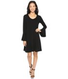 Karen Kane Flare-sleeve Taylor Dress (black) Women's Dress