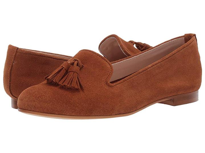 Massimo Matteo Velour Tassel Flat (rhom Velour) Women's Flat Shoes