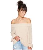 Free People Edessa Pullover (ivory) Women's Long Sleeve Button Up