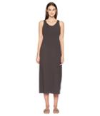 Eileen Fisher Sleeveless Jersey Maxi Dress (graphite) Women's Dress