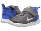 Nike Kids Free Rn 2018 (infant/toddler) (gunsmoke/white/signal Blue/thunder Grey) Boys Shoes