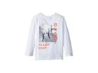 Superism Teamwork Long Sleeve Slam Graphic Tee (toddler/little Kids/big Kids) (white) Boy's T Shirt