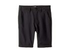 Hurley Kids Dri-fittm Chino Walkshorts (big Kids) (black) Boy's Shorts