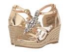 Badgley Mischka Kids Sophia Barre (little Kid/big Kid) (gold) Girls Shoes