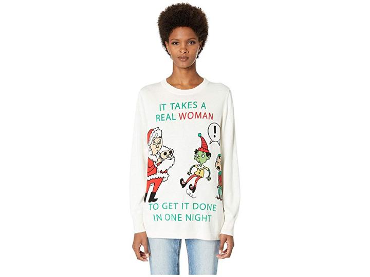 Whoopi Busted Sweater (multi) Sweater