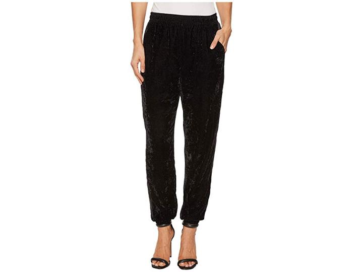 Splendid Velvet Joggers (black) Women's Casual Pants