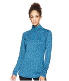 Columbia Outerspaced Iii Half Zip Top (lagoon) Women's Long Sleeve Pullover