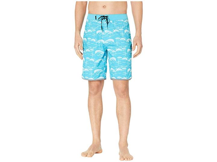 Hurley Phantom Oak Street 20 Boardshorts (light Blue Fury) Men's Swimwear