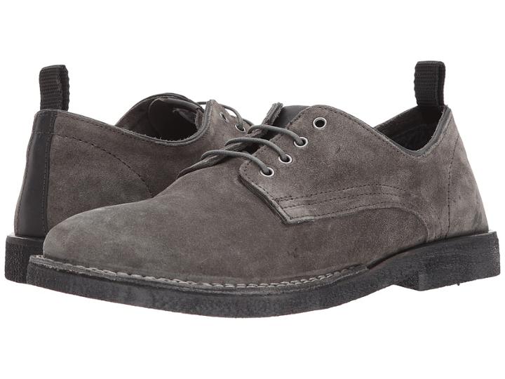 Steve Madden Lowman (dark Grey Suede) Men's Lace Up Casual Shoes