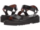Aquatalia Wande (black Texture Patent) Women's Shoes