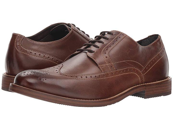 Nunn Bush Middleton Wing Tip Oxford (brown) Men's Shoes
